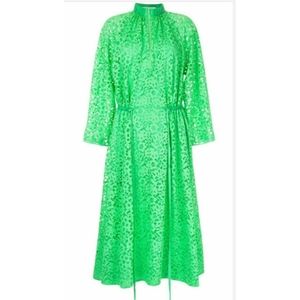 Tibi lace midi dress